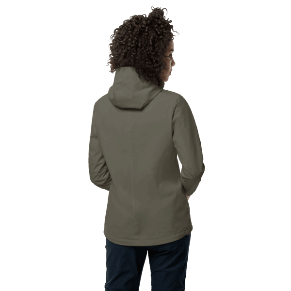 Beste Grape Leaf Jwp Shell Jack Wolfskin Voor Dames