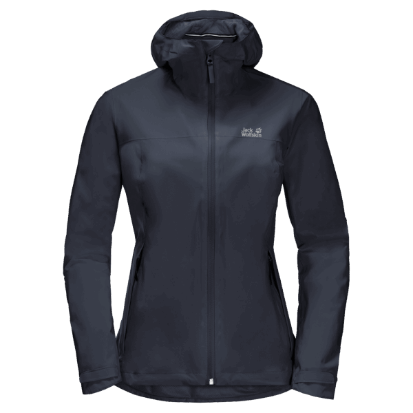 Jwp Shell Jack Wolfskin Fashion Nachtblauw Voor Dames