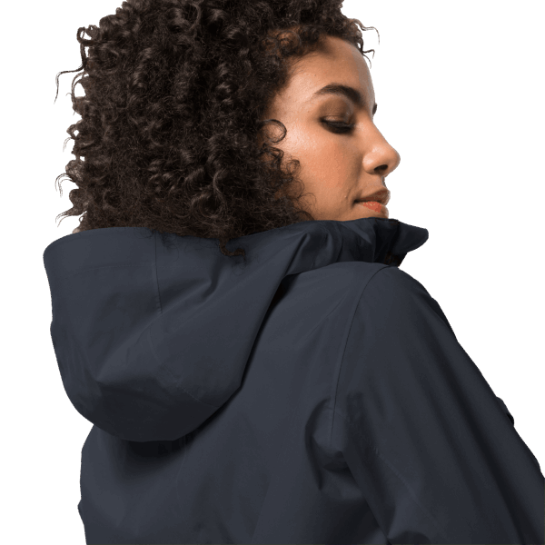 Jwp Shell Jack Wolfskin Fashion Nachtblauw Voor Dames