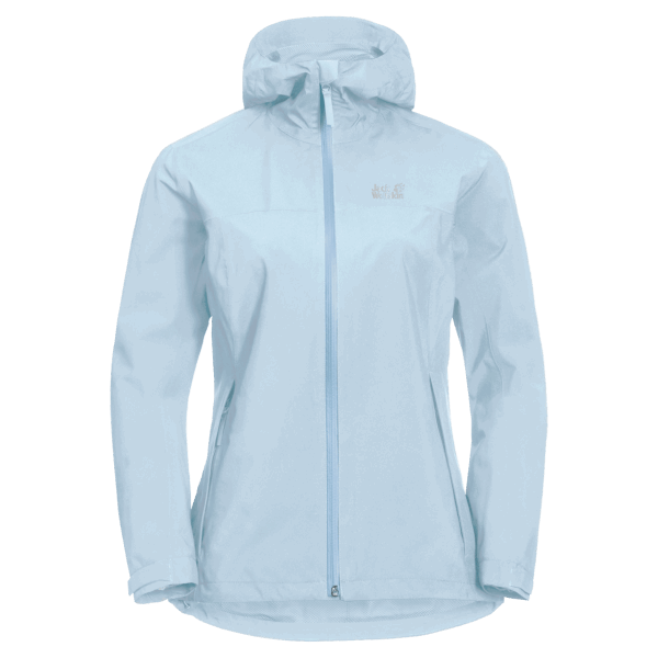 Jwp Shell Crystal Blue Jack Wolfskin-collectie Voor Dames
