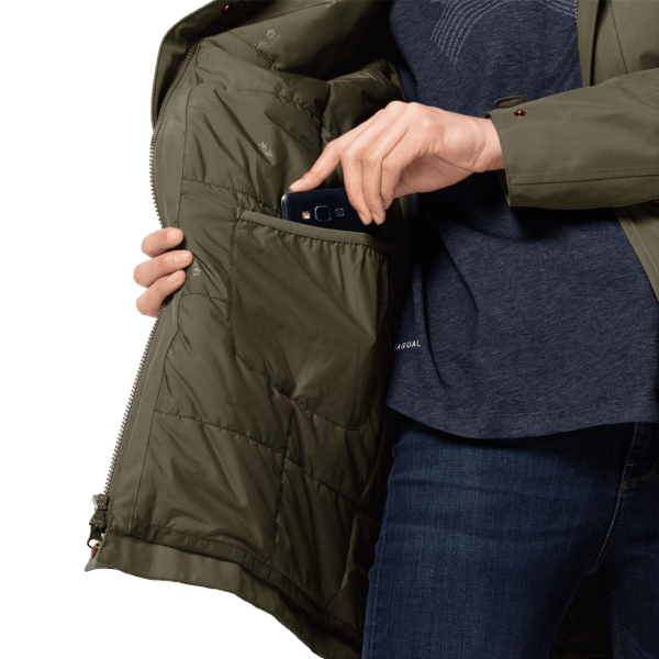 Jas Madison Avenue Origine Jack Wolfskin Graniet