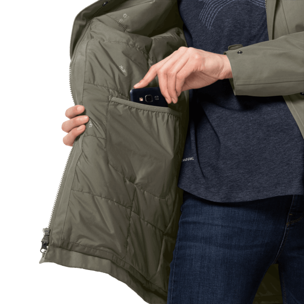 Jas Madison Avenue Oorsprong Druivenblad Jack Wolfskin