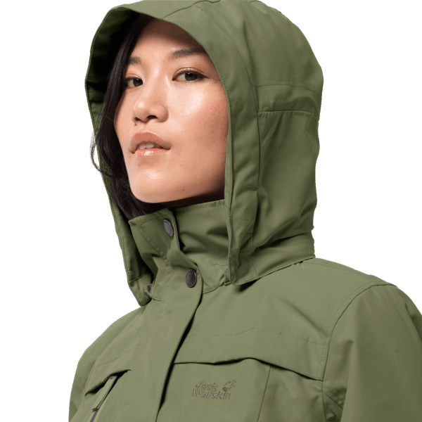 Jack Wolfskin Originele Kimberley Jas Licht Mos