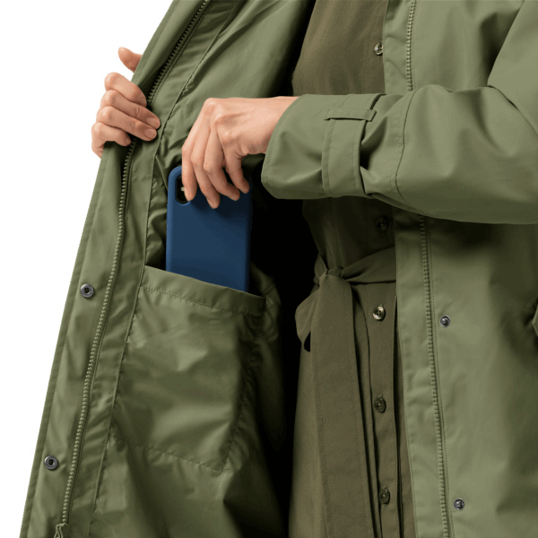 Jack Wolfskin Originele Kimberley Jas Licht Mos