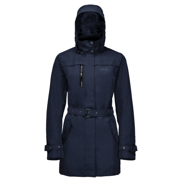 Jack Wolfskin Hete Nachtblauwe Kimberley Jas