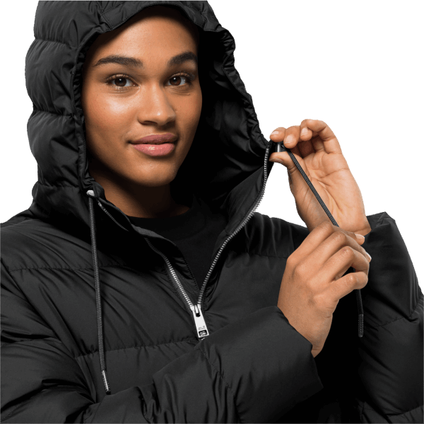 Merken Bevroren Paleis Damesjack Jack Wolfskin Zwart