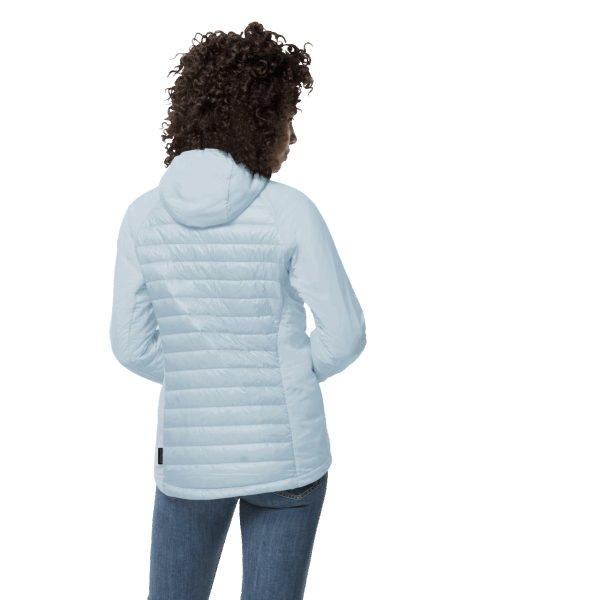 Jack Wolfskin Kristalblauw Origineel Jwp Hybride Voor Dames