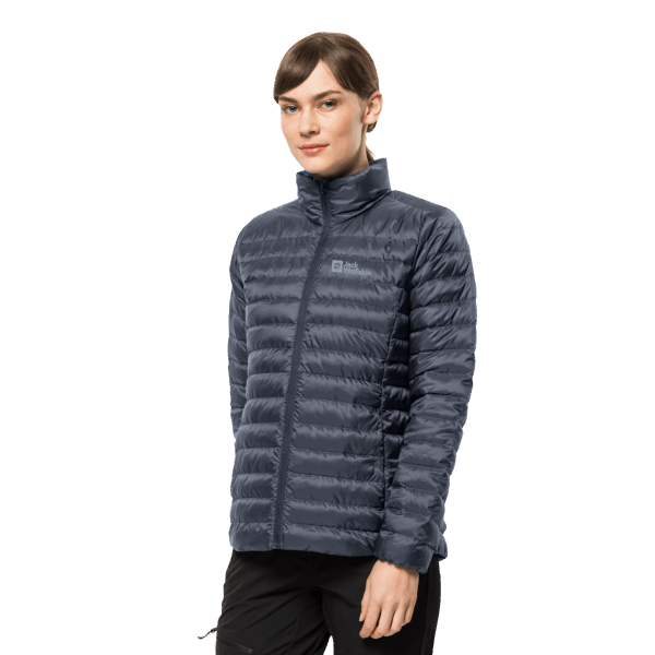 Beste Pack & Go-donsjack Voor Dames Ombre Blue Jack Wolfskin