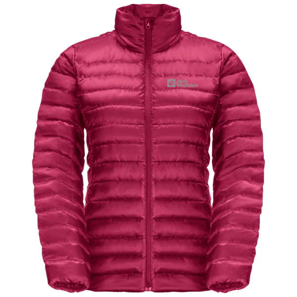 Nieuwe Jack Wolfskin Cranberry Dames Pack & Go Donsjas