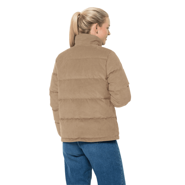 Nature Corduroy Damesjack Jack Wolfskin Beige Origine