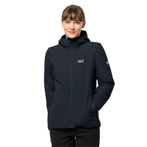 Jwp Atmos Damesjack Jack Wolfskin Origins Nachtblauw
