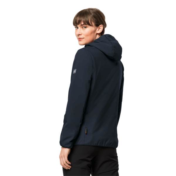 Jwp Atmos Damesjack Jack Wolfskin Origins Nachtblauw