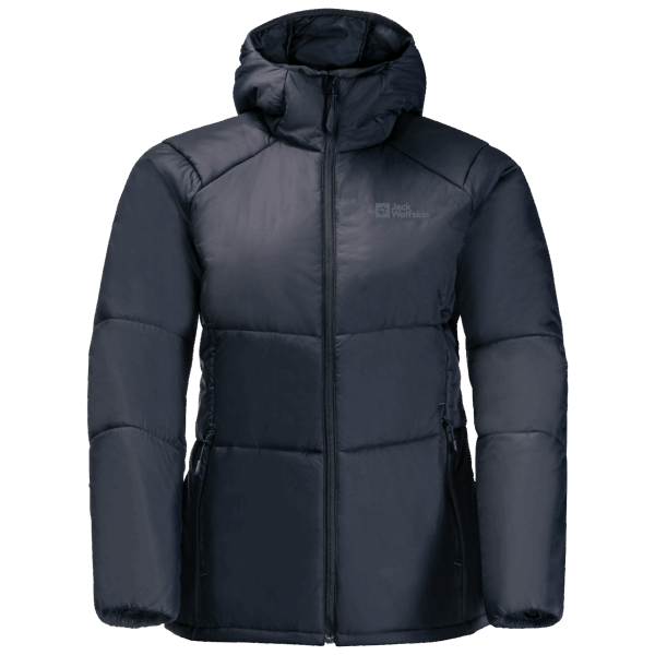 Jack Wolfskin Dames Bergland Geïsoleerde Hoody Nachtblauw Collecties