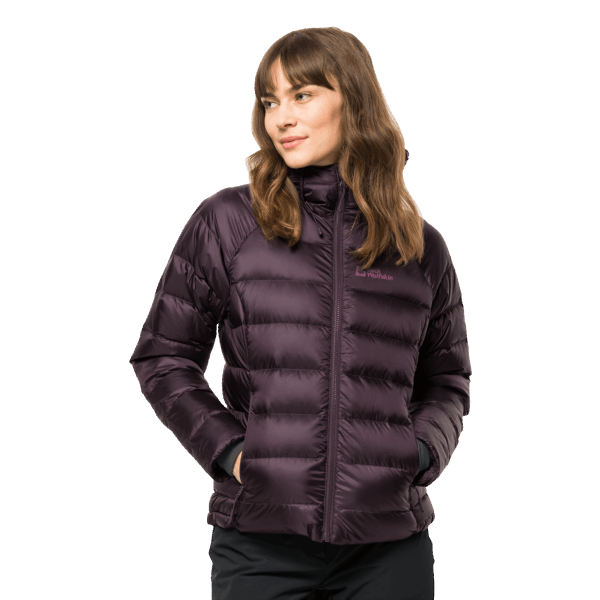 Grapevine Jack Wolfskin Origins Nebelhorn-donshoodie Voor Dames