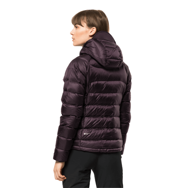 Grapevine Jack Wolfskin Origins Nebelhorn-donshoodie Voor Dames