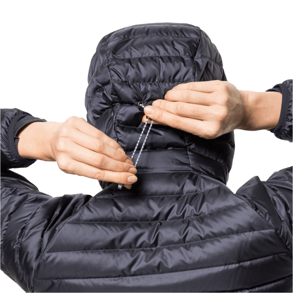 Grafiet Dames Passamani Jack Met Capuchon Wolfskin Hot