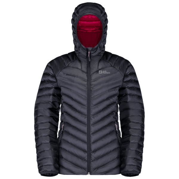 Grafiet Dames Passamani Jack Met Capuchon Wolfskin Hot