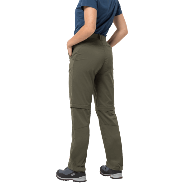 Jack Wolfskin Active Light Zip Off Grape Leaf Origins Voor Dames
