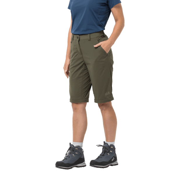 Jack Wolfskin Active Light Zip Off Grape Leaf Origins Voor Dames