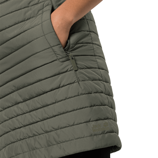 Stoffige Olijfkleurige Hot Jack Wolfskin Iceguard-rok