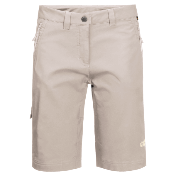 Active Trainingsshort Voor Dames Lichtbeige New Jack Wolfskin