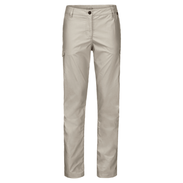 Stoffige Grijze Fashion Damesbroek Aan Het Meer Jack Wolfskin
