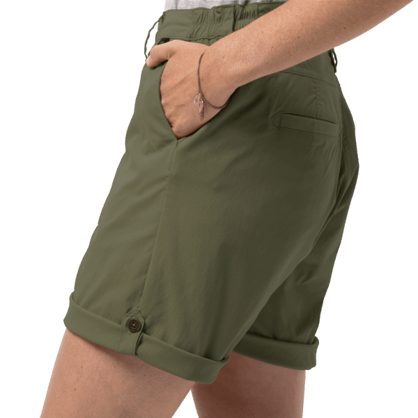 Dames Desert Short Delta Green Collectie Jack Wolfskin