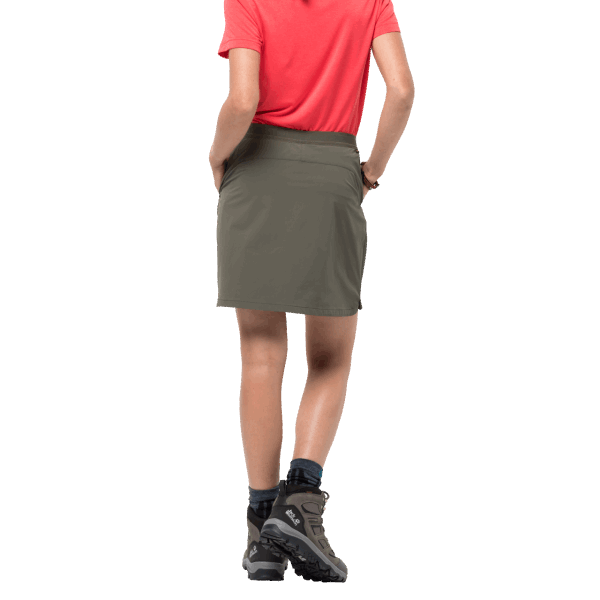 Jack Wolfskin Original Grape Leaf Hilltop Trail-skort Voor Dames