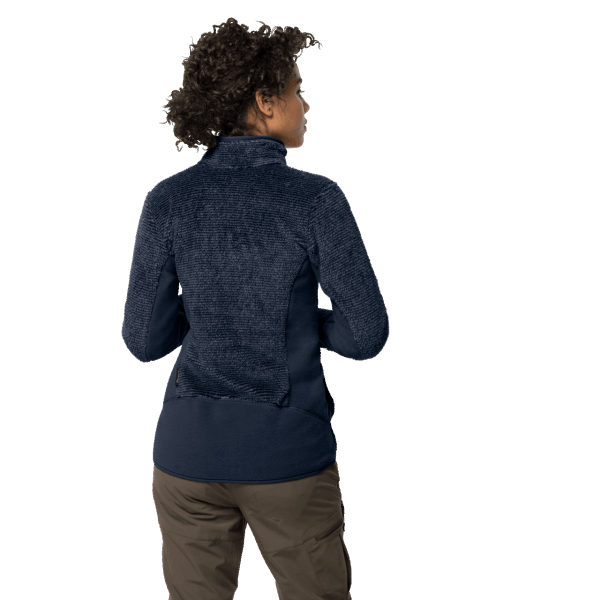 Collectie Jack Wolfskin Jack Wolfskin Damesjacks Met Middernachtblauwe Strepen