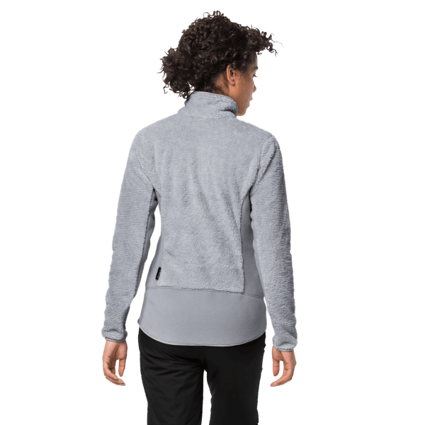Leisteengrijze Strepen Origin Jack Wolfskin Grenen Blad Damesjas