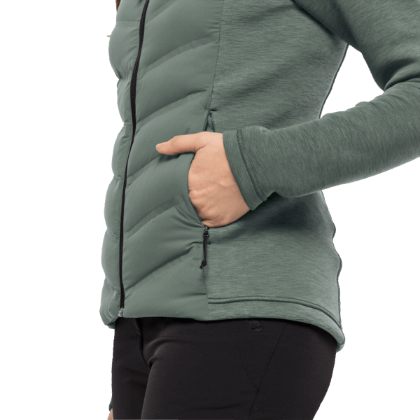 Hedge Green Tasman Jas Voor Dames Van Het Merk Jack Wolfskin