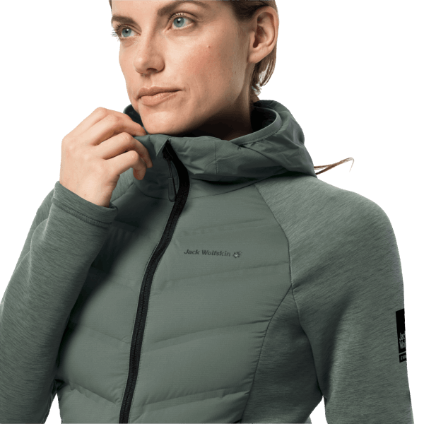 Hedge Green Tasman Jas Voor Dames Van Het Merk Jack Wolfskin