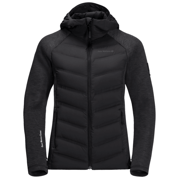 Zwarte Tasman Jas Voor Dames Van Het Merk Jack Wolfskin