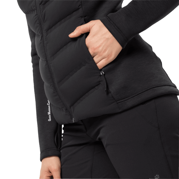 Zwarte Tasman Jas Voor Dames Van Het Merk Jack Wolfskin