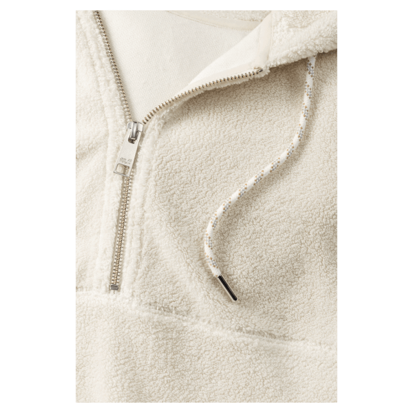 Jack Wolfskin Wit Zand Dames Nature Life Halfzip Best
