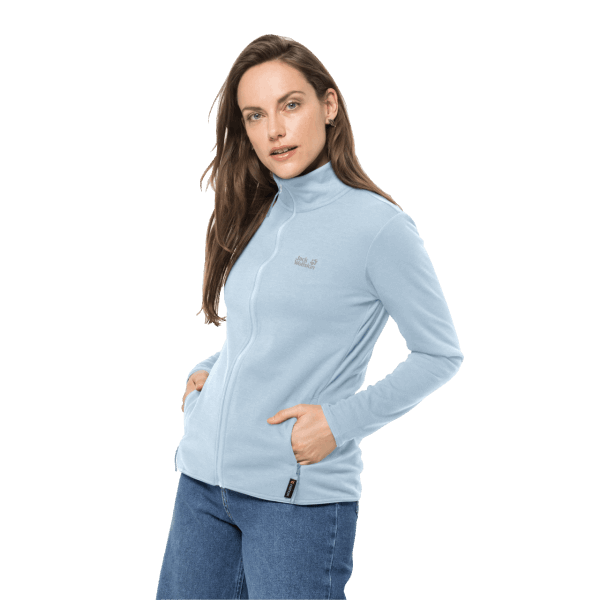 Jack Wolfskin Jwp Midlayer Kristalblauwe Collectie Voor Dames