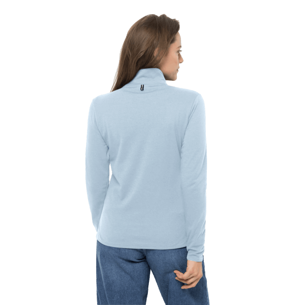 Jack Wolfskin Jwp Midlayer Kristalblauwe Collectie Voor Dames