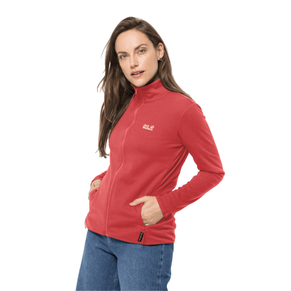 Jack Wolfskin Jwp Midlayer Collecties Koraalrood Voor Dames
