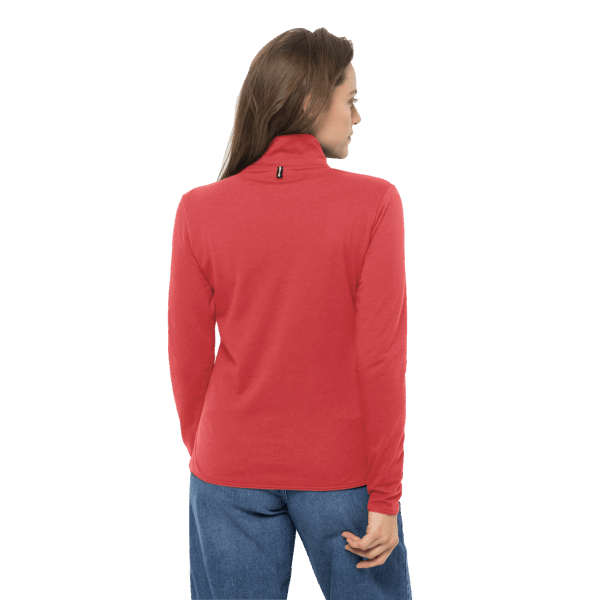 Jack Wolfskin Jwp Midlayer Collecties Koraalrood Voor Dames