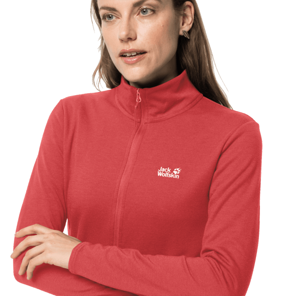 Jack Wolfskin Jwp Midlayer Collecties Koraalrood Voor Dames