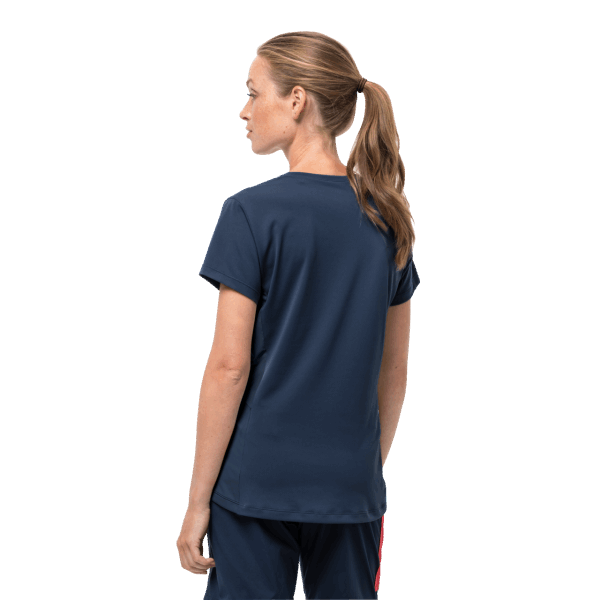 Jack Wolfskin Dark Indigo Nieuwe Dames Narrows T