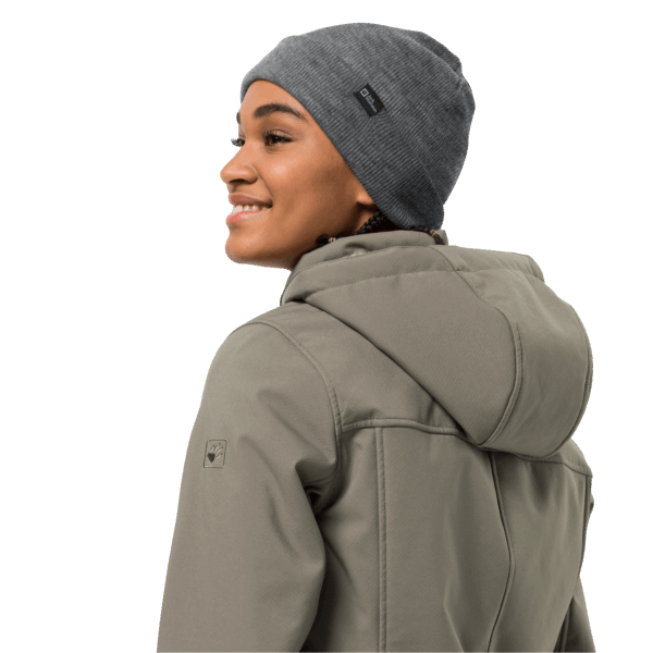 Ribmuts Jack Wolfskin Origineel Grey Heather