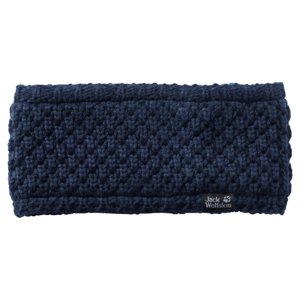 Nachtblauwe Highloft Gebreide Hoofdbandcollectie Voor Dames Jack Wolfskin