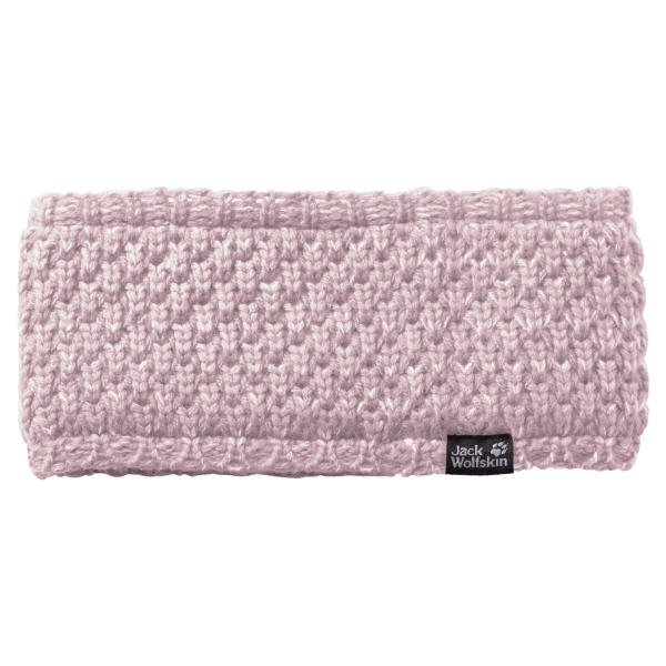 Collecties Highloft Gebreide Hoofdband Voor Dames Jack Wolfskin Violet Parelmoer