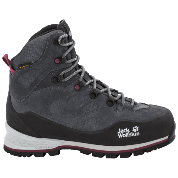 Origins Wildernis Xt Texapore Half Jack Wolfskin Ebbenhout Bordeaux Voor Dames