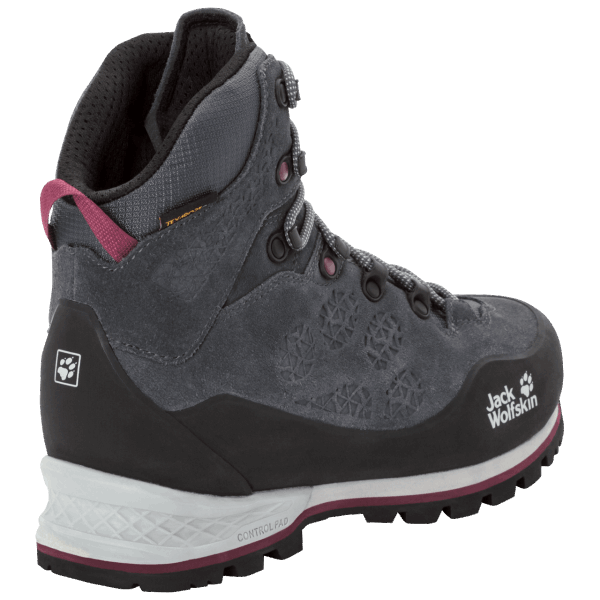 Origins Wildernis Xt Texapore Half Jack Wolfskin Ebbenhout Bordeaux Voor Dames