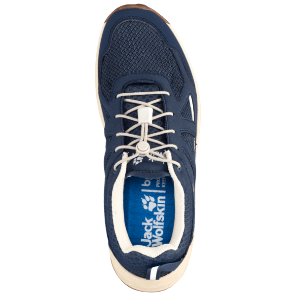 Warm Donkerblauw-beige Jack Wolfskin Bos 2 Ventilatieopeningen Laag W