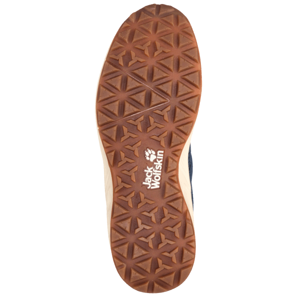 Warm Donkerblauw-beige Jack Wolfskin Bos 2 Ventilatieopeningen Laag W