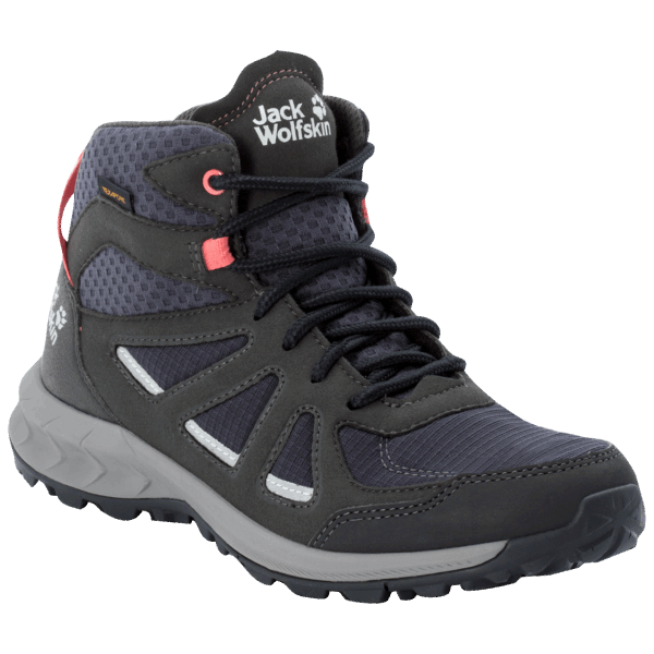 Forest 2 Texapore Mid W Jack Wolfskin Fashion Donkerblauw-roze