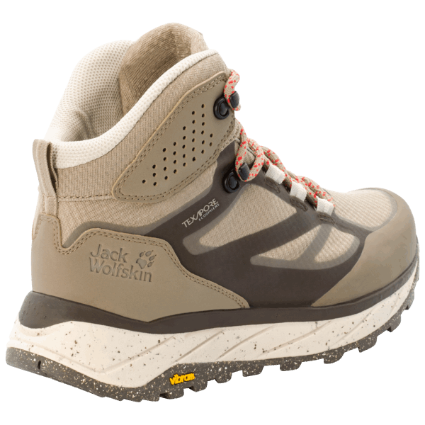 Terraventure Texapore Mid Origin Jack Wolfskin Beige-lichtbeige Voor Dames